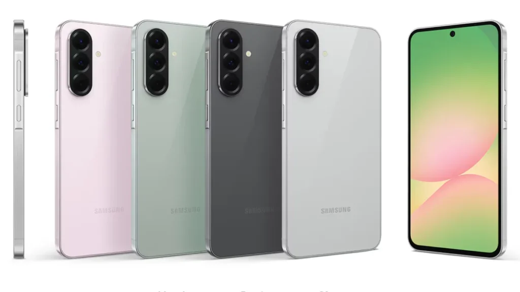 Galaxy-A56-5G-rosa-verde-preto-cinza