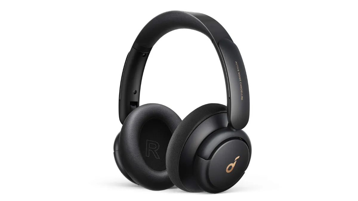 Headphone Bluetooth Anker Soundcore Q30 preto com cancelamento de ruído híbrido