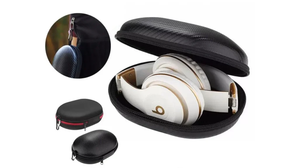Estojo rígido do Beats Solo3 Wireless para transporte