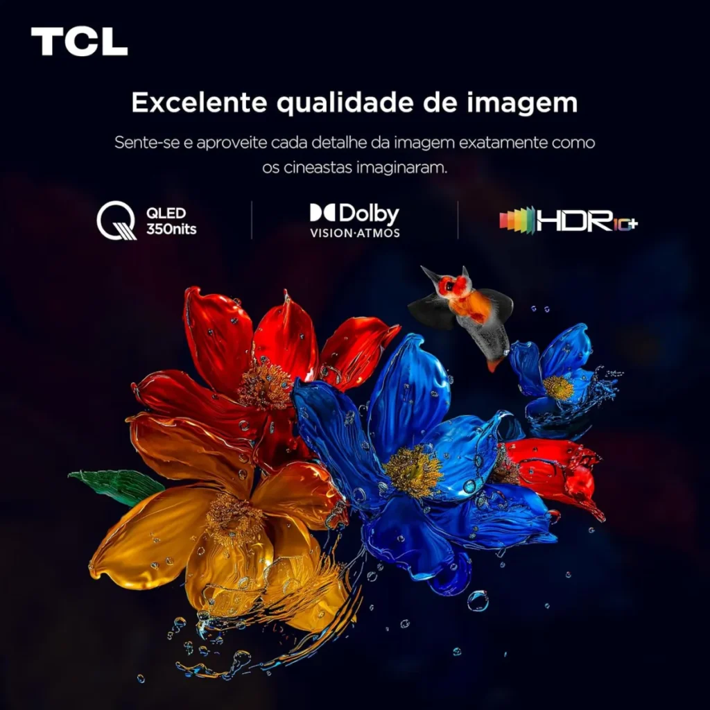 TCL P7K Vale a Pena TV QLED em destaque