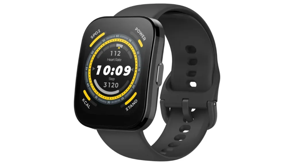 Amazfit Bip 5 smartwatch até R$ 500 com GPS integrado e tela grande