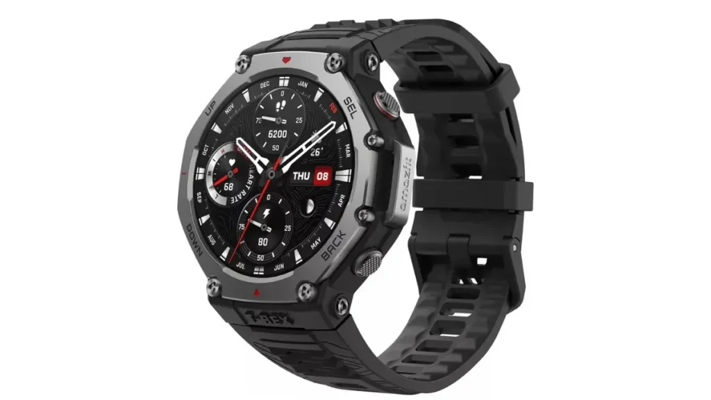 Amazfit T-Rex 3 smartwatch resistente com GPS duplo e design militar para atividades outdoor em 2026