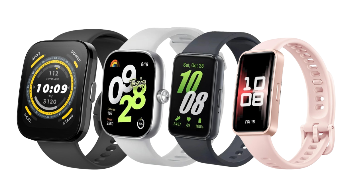 Melhor smartwatch até R$ 500 em 2026 com modelos Amazfit Bip 5, Redmi Watch 4, Galaxy Fit 3 e Huawei Band 9