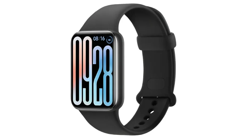 Xiaomi Smart Band 9 Pro na cor preta com tela AMOLED de 1,74 polegada e GPS integrado, recomendada como opção bônus para quem procura um smartwatch até R$ 500 em 2026.