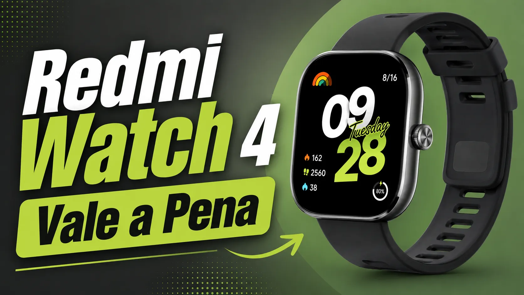 Redmi Watch 4 Vale a Pena: smartwatch em destaque na imagem